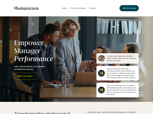 Humancore AI Platform
